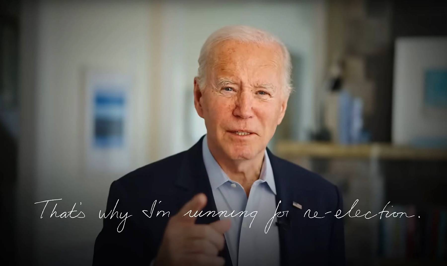 Biden, 80 ans, candidat à sa réélection