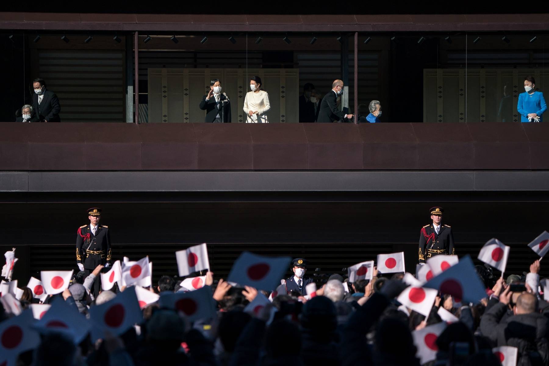 L'empereur du Japon présente ses voeux en public pour la première fois depuis 2020