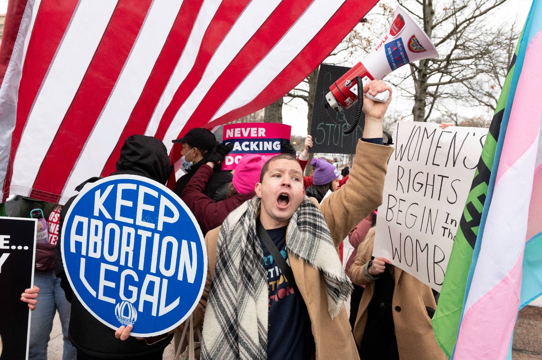 Les partisans du droit à l'avortement mobilisés aux Etats-Unis pour un anniversaire symbolique