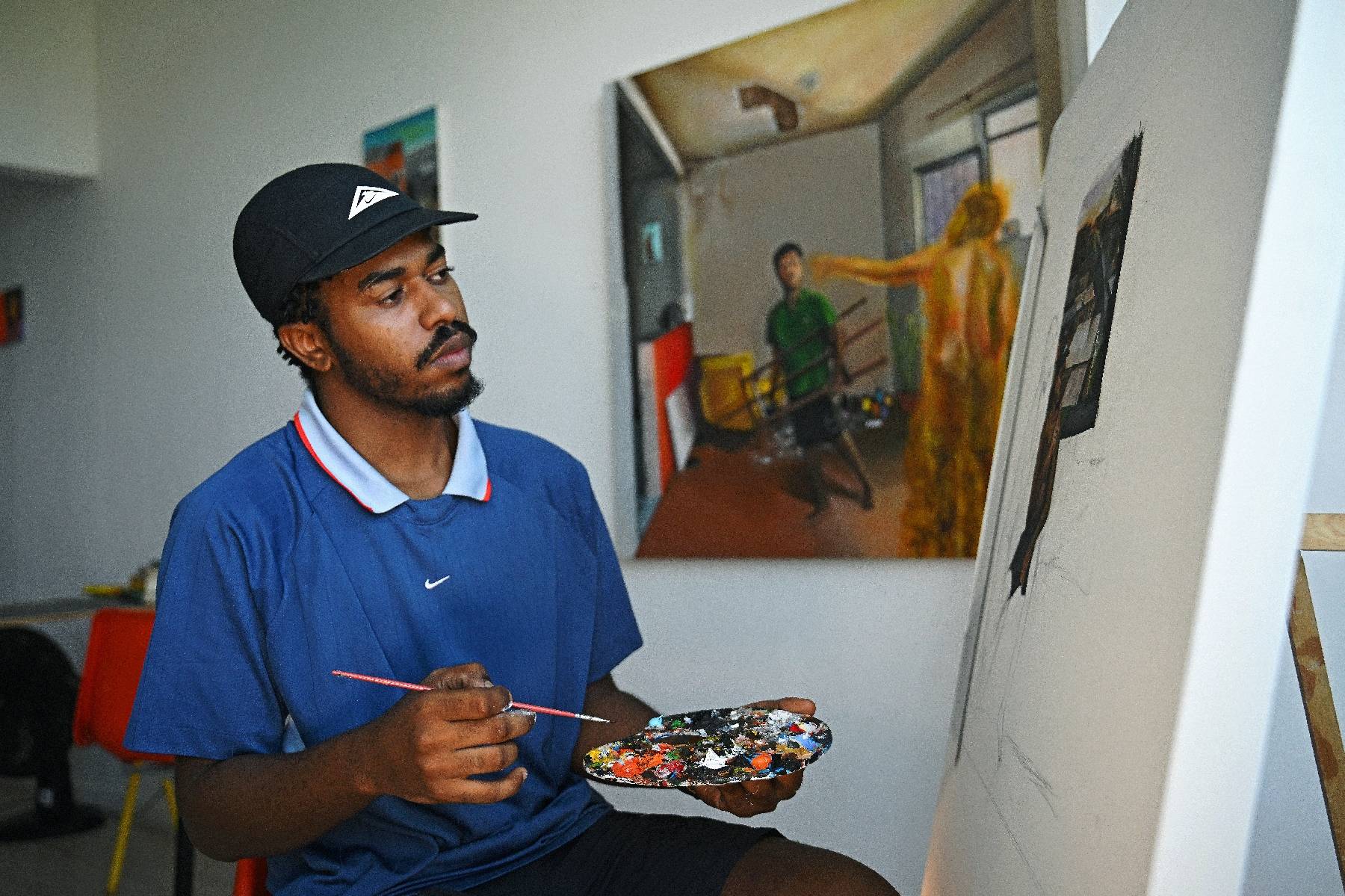 A Rio, de jeunes peintres noirs à la conquête du marché de l'art