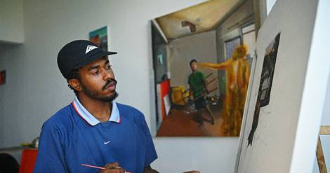A Rio, de jeunes peintres noirs à la conquête du marché de l'art