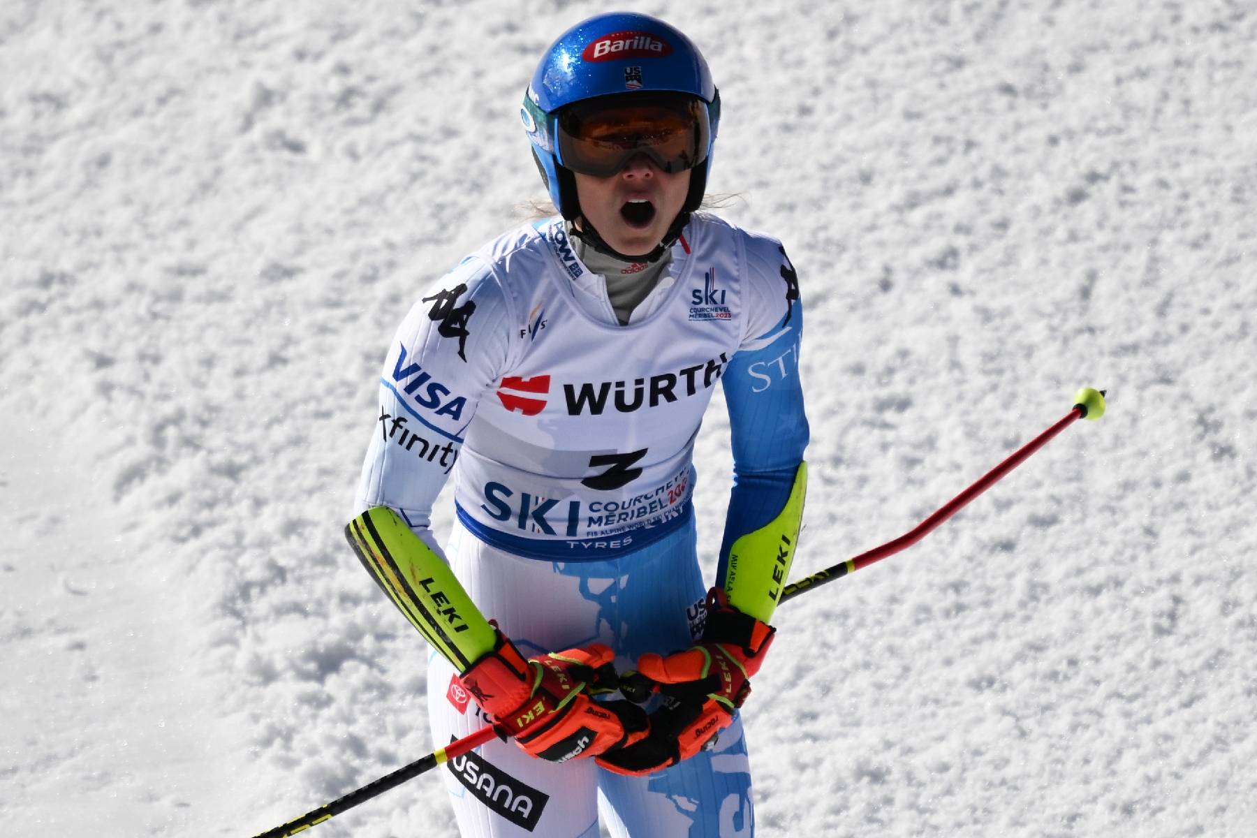 Mondiaux de ski alpin: Shiffrin reine du géant, cruelle sortie pour Worley