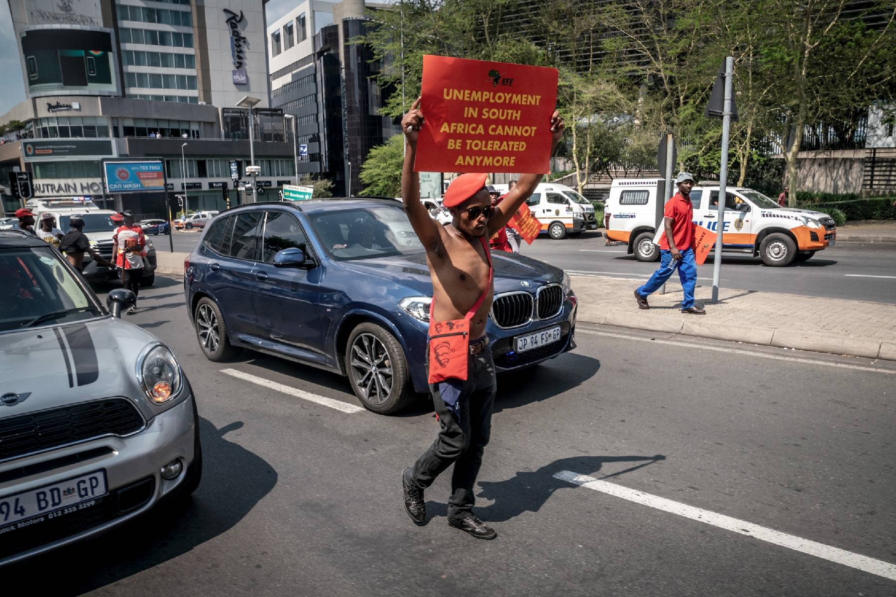 Afrique du Sud: manifestations sous surveillance après un appel au blocus national
