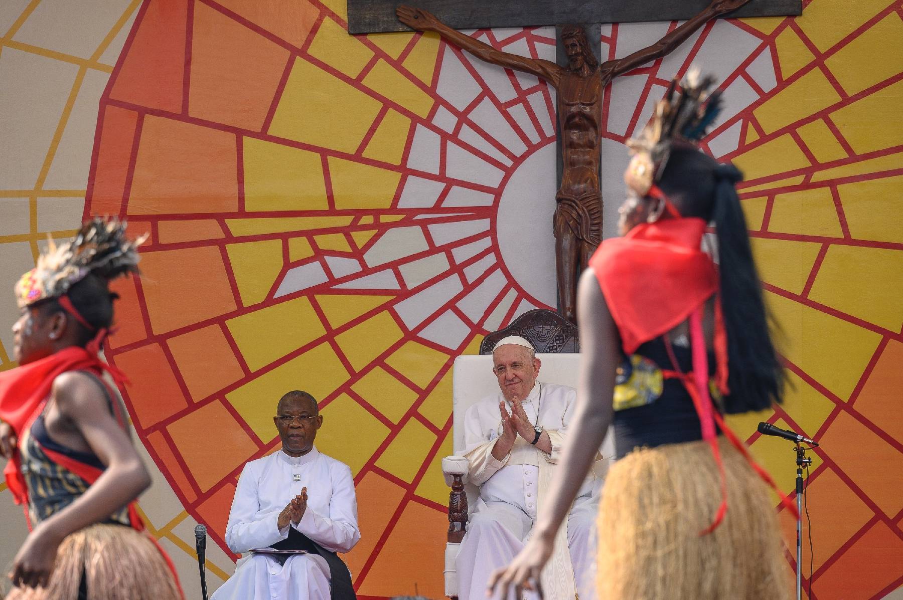 Le pape invite les jeunes Congolais à être 