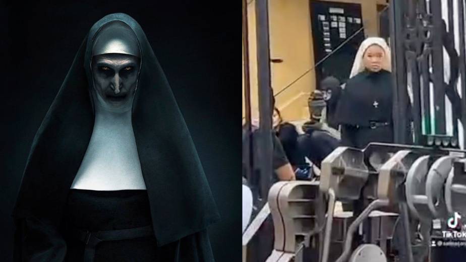 Film La Malediction De La Nonne En direct | Vidéo : le film d'horreur La Nonne 2 est en tournage à  Aix-en-Provence | La Provence