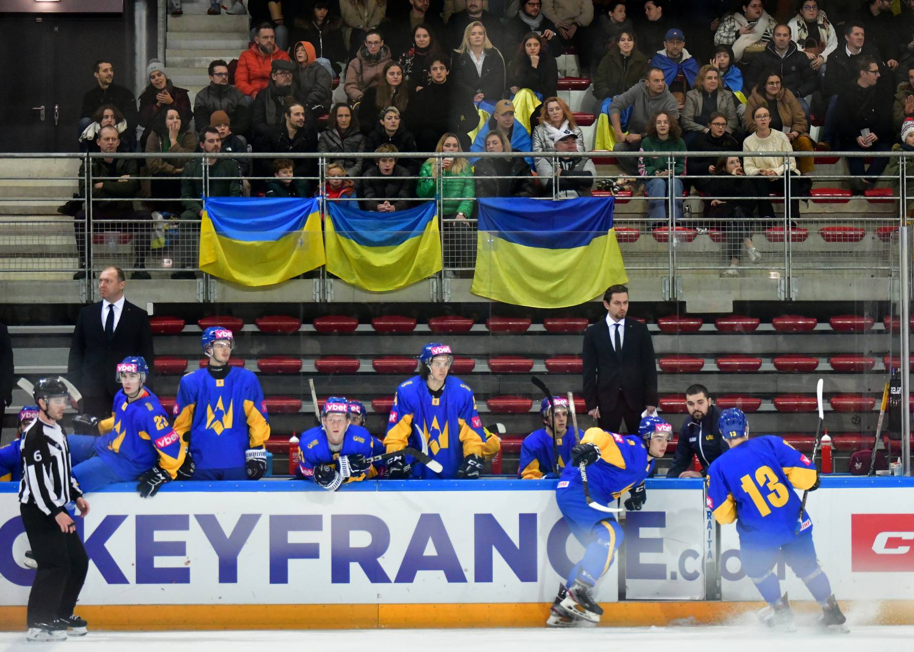 Ukraine-France : le hockey signe victoire de la solidarité à Marseille