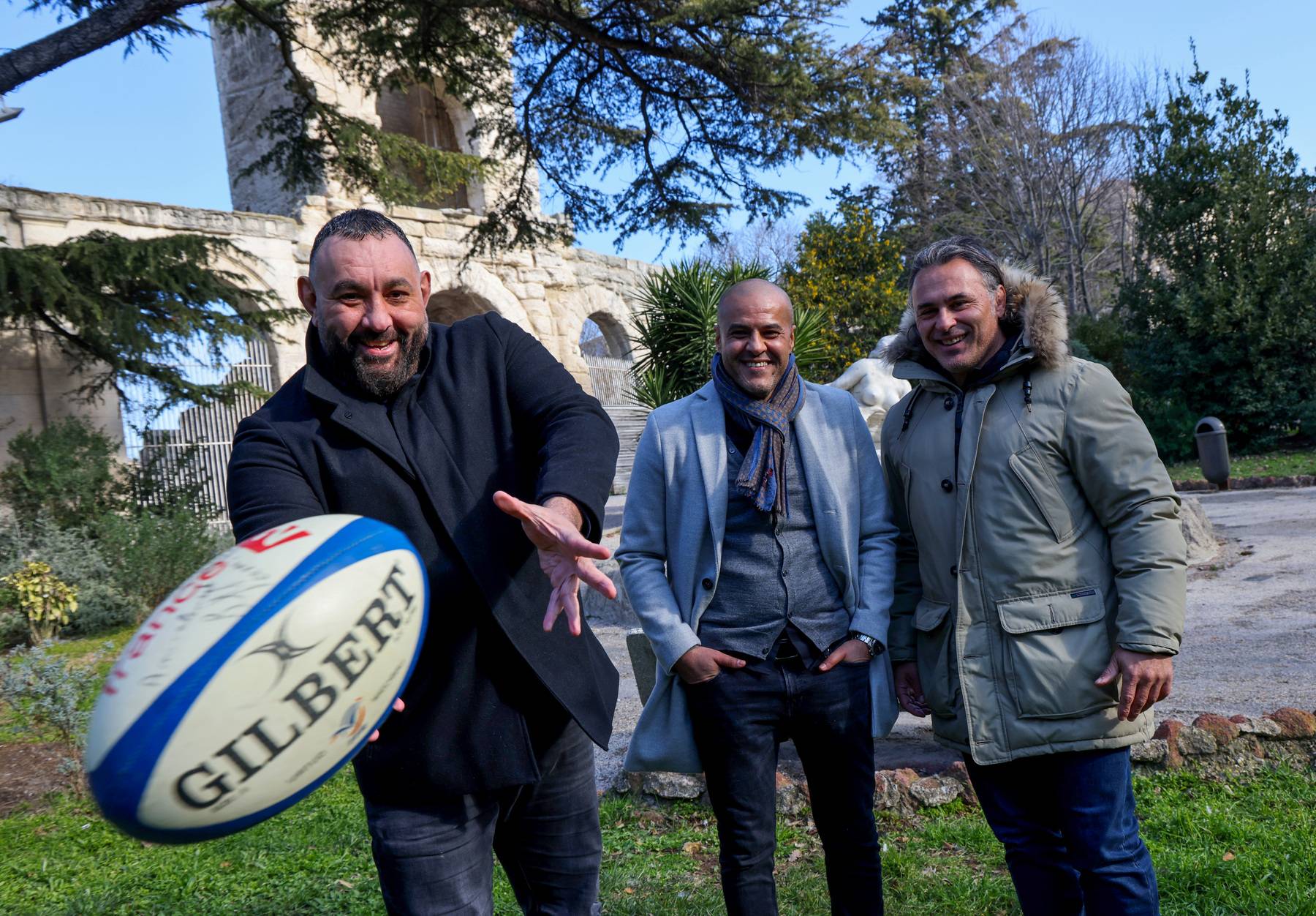 Rugby : Bruno et Ouramdane, parrains de prestige pour le Pays d'Arles