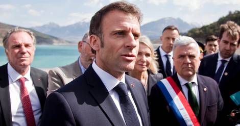 ANALYSE. Comment Emmanuel Macron reprend la main grâce à l'eau