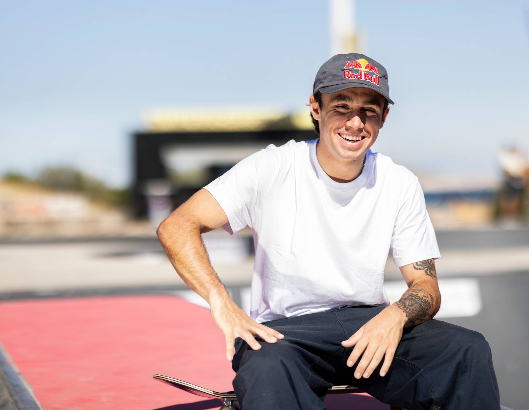 JO. Skateur. Matheron, la passion en étendard