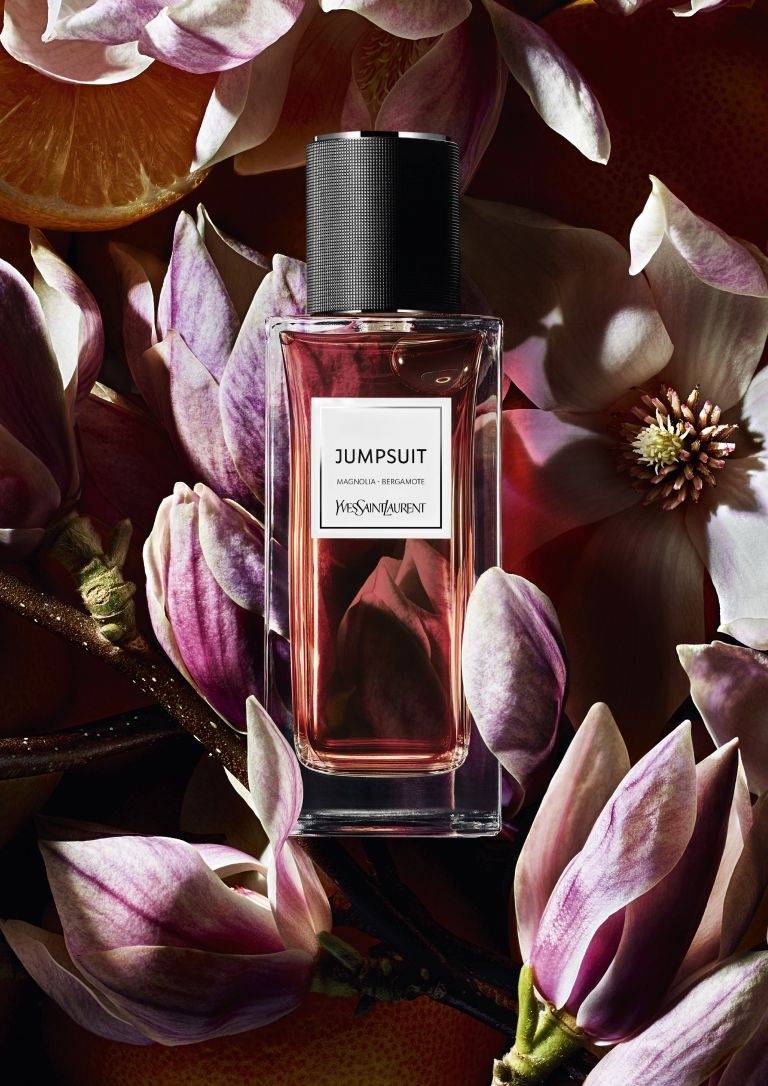 jumpsuit yves saint laurent perfume